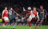 歐(ōu)冠-马丁内利破门薩(sà)卡建功 加布里埃(āi)爾(ěr)伤退阿森纳2-0迎2连胜