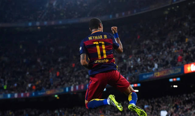 巴西球员欧冠射手榜前五：内马尔崭露头角