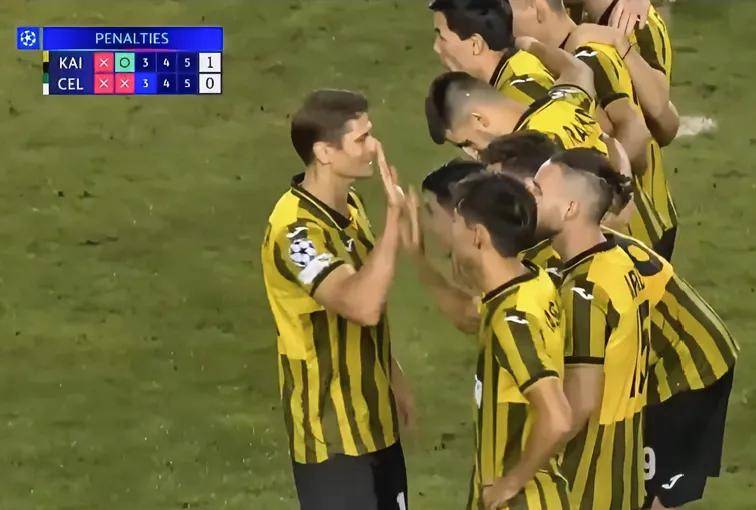 3-2！欧冠大爆冷！凯尔特人点球大战惨遭淘汰，海拉提创造历史！