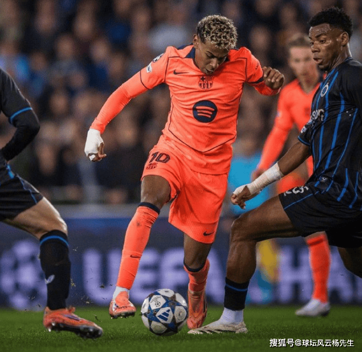 欧冠对攻战：巴萨三度扳平3-3布鲁日，VAR两度取消进球