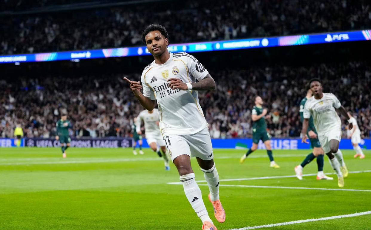 欧冠逆转惊现!英超冠军曼城攻破伯纳乌,欧冠之王皇马失利