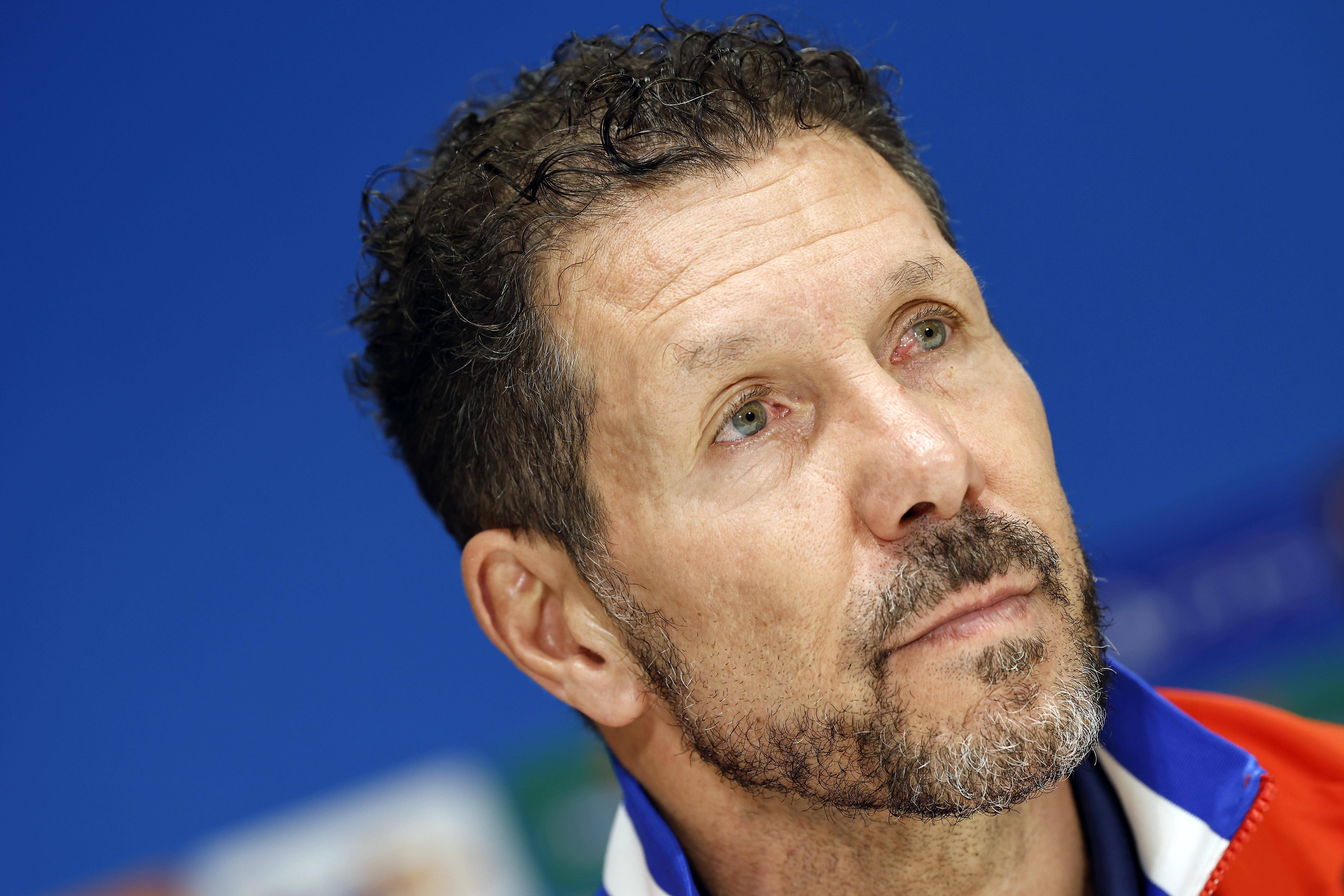 (外代二线)足球——欧冠联赛:马竞赛前备战