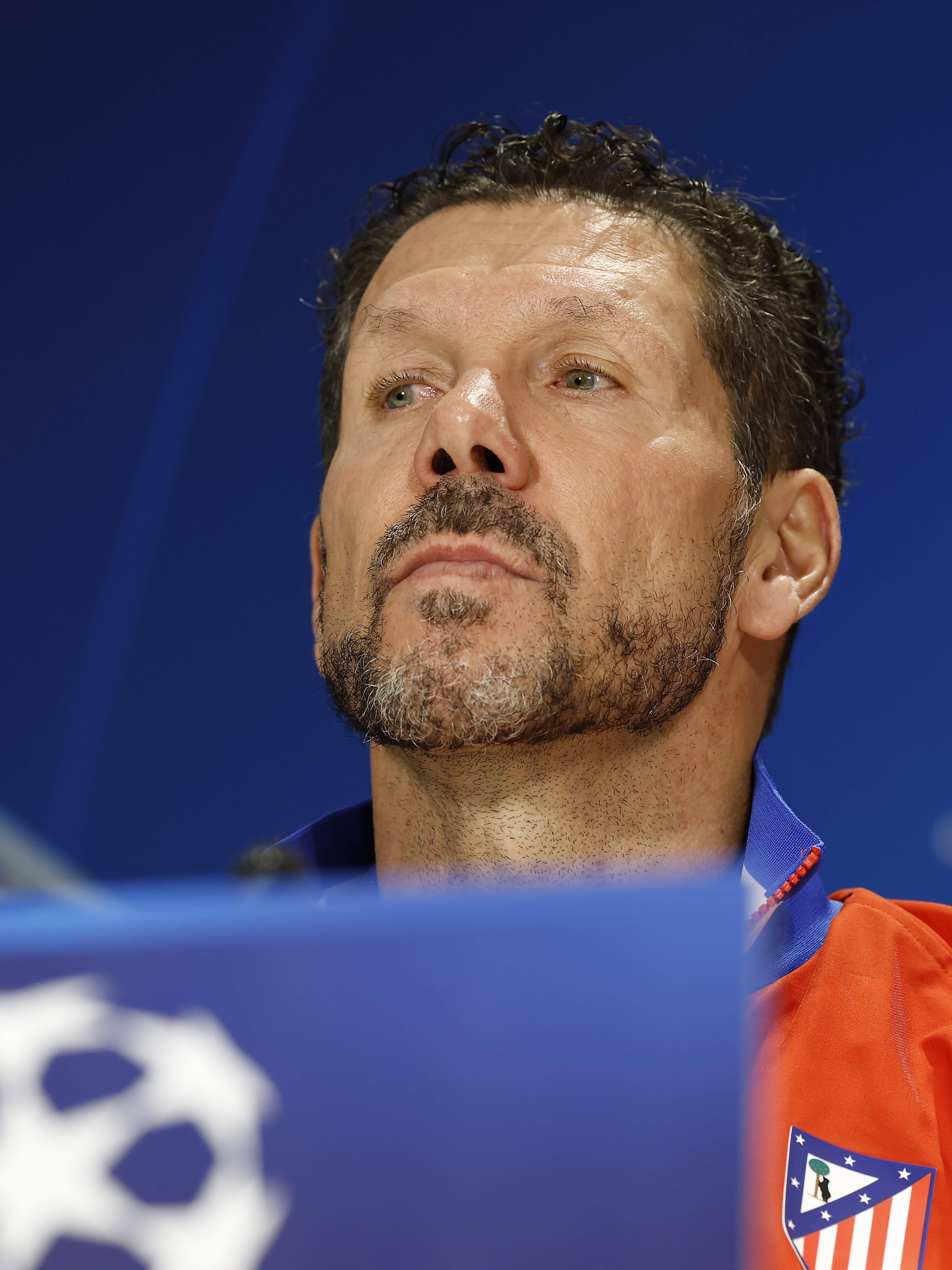 (外代二线)足球——欧冠联赛:马竞赛前备战