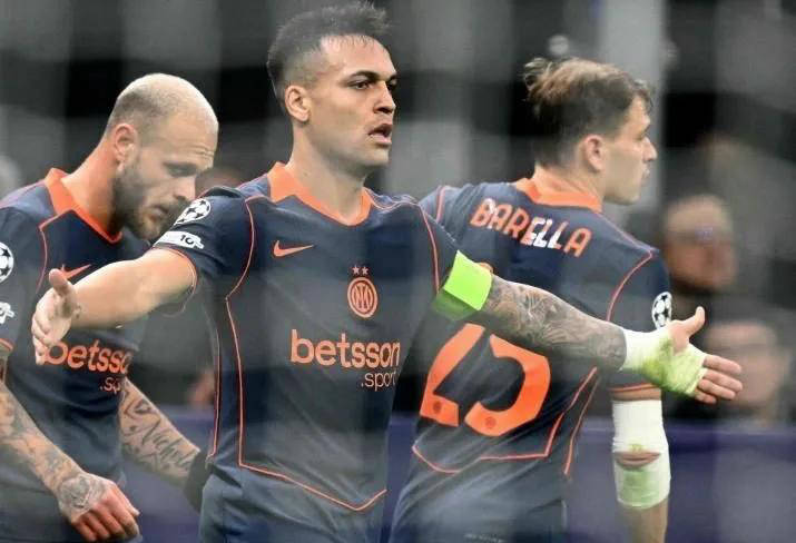 国米2-1险胜欧冠新军,劳塔罗进球创历史