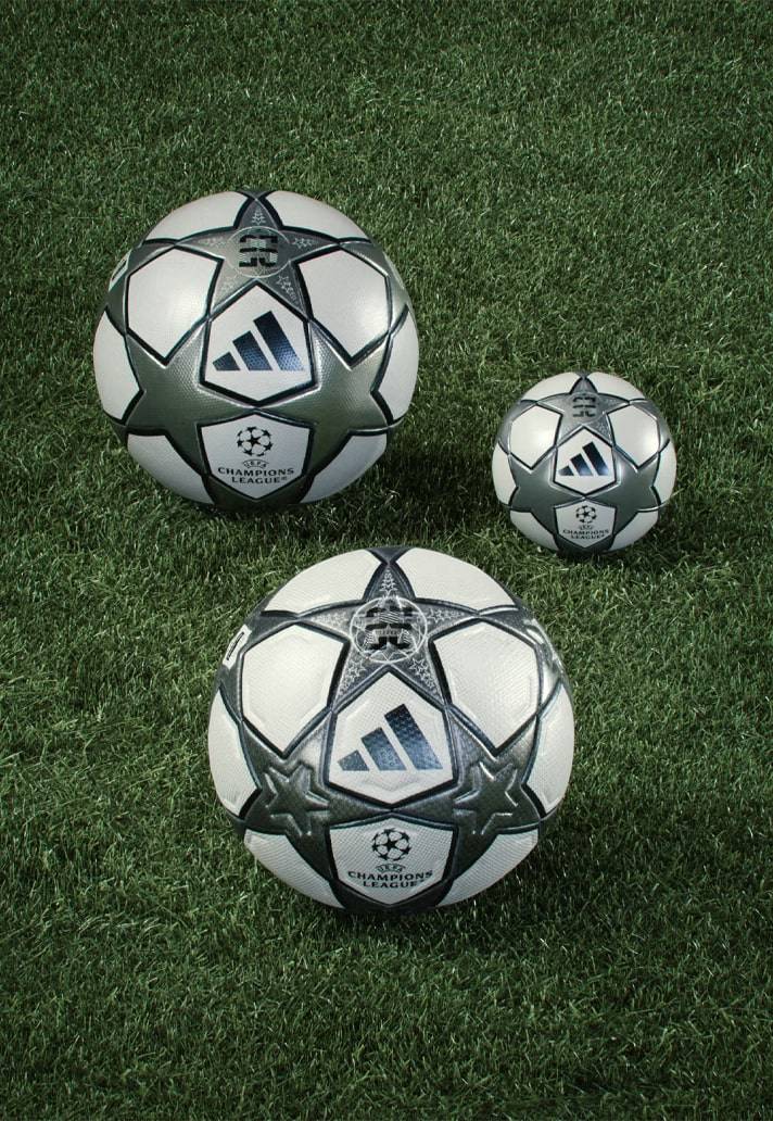 阿迪达斯发布欧冠25周年纪念用球